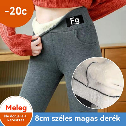 🌈🌟🔥【M-3XL】Vasson vastagított bársonyos juhgyapjúból készült felsőruházat, osztrák bársony őszi és téli leggings - 4214726