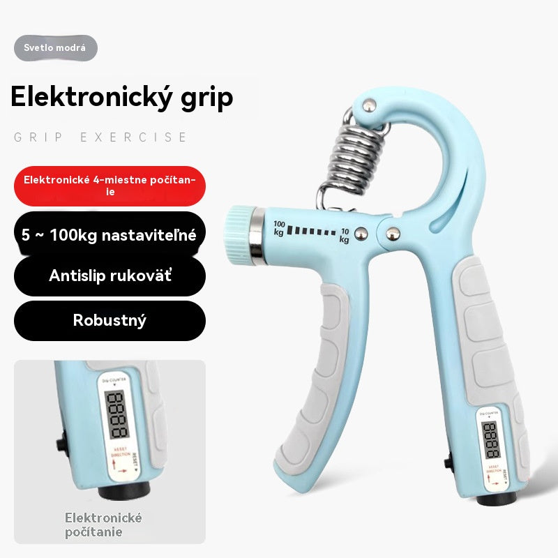 💪🔥 Trener siły nadgarstka z licznikiem i regulowanym oporem - 4221573