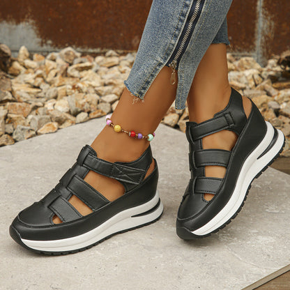 💞【35-43】Nuevas sandalias ortopédicas para mujer 2026 con puntera cerrada y velcro