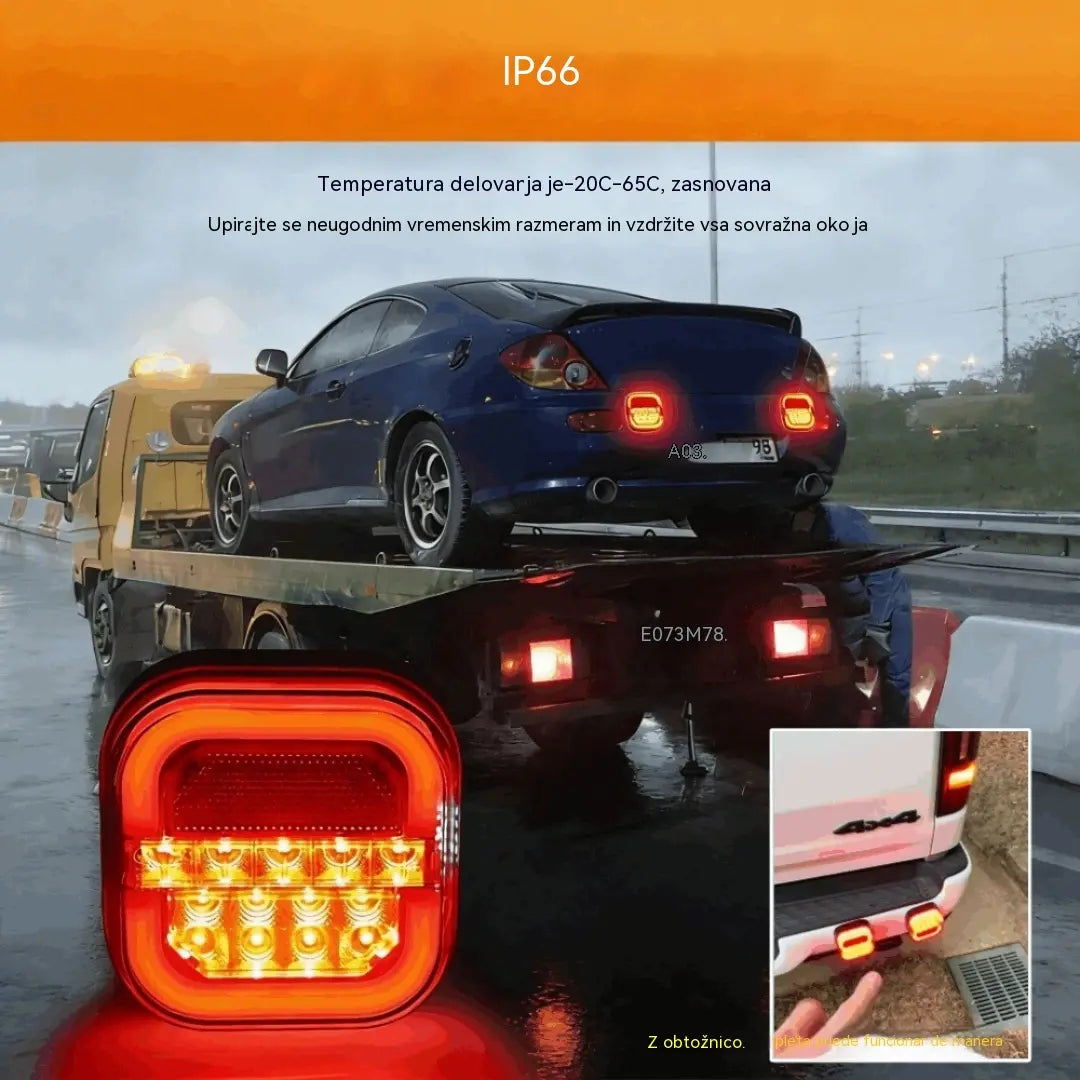 🚦【Univerzalne 12V/24V】🚦 LED luči za prikolico