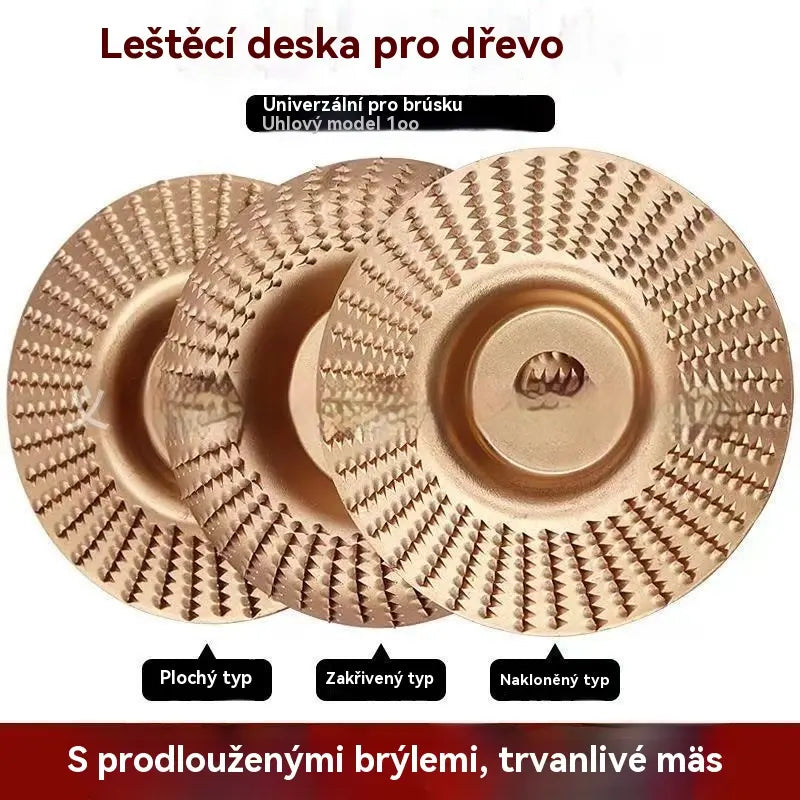 ⚙️🧰【50% sleva】 Multifunkční kotouč pro tvarování úhlové brusky na dřevo