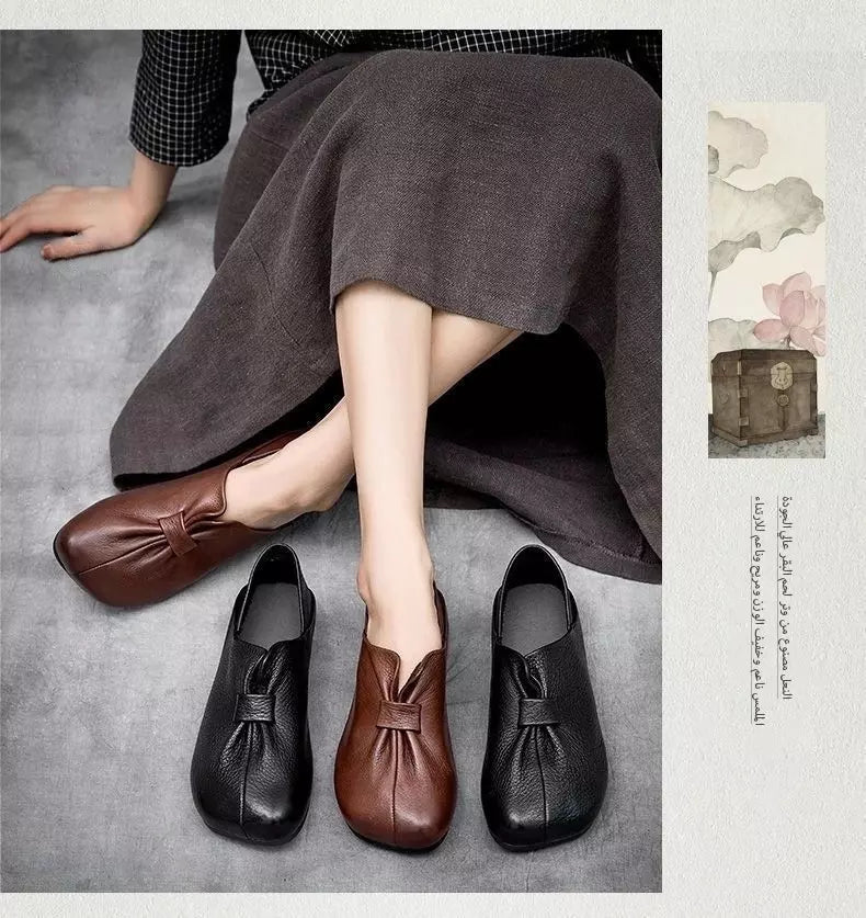 👡【35-42】Nové boty s mašlí a měkkou podrážkou z roku 2025