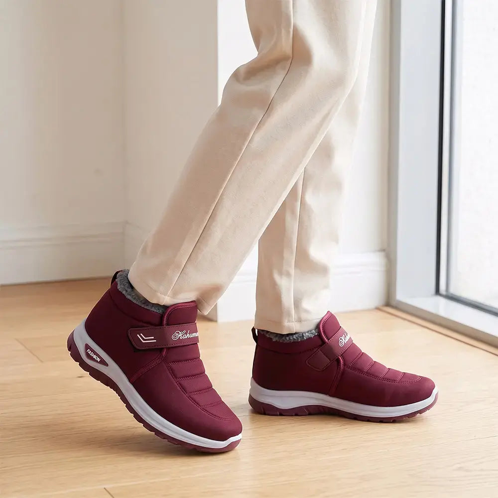 ❄️Botas de invierno para mujer con aislamiento y cierre de velcro: mantén tus pies calientes incluso en condiciones de frío extremo