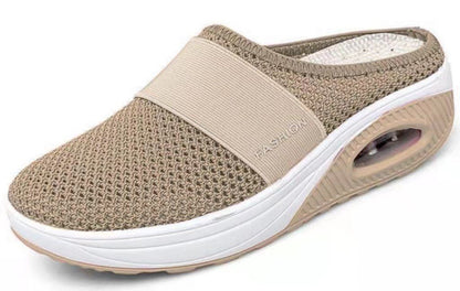 👡🛒【Nuevo producto a precio reducido】💖🎁【35-43】Zapatillas 2025 de malla hueca con amortiguación de aire y alta elasticidad para caminar sin cansar