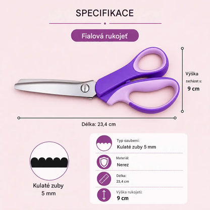 ✂️🧵Multifunkční řemeslné nůžky, snadno vytvořte nádhernou krajku!
