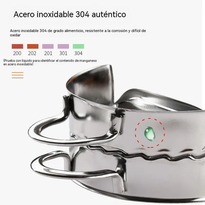 🥟Cortador 8,5 cm + Molde para dumplings 8,5 cm✨ ¡Dumplings caseros con un acabado perfecto en minutos!✨ Acero inoxidable de grado alimentario