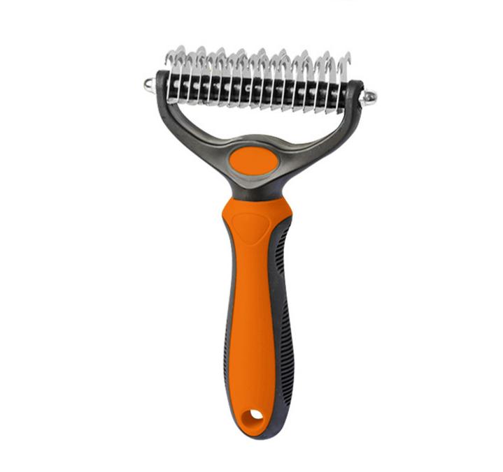🐾 Cepillo profesional para eliminar el pelo muerto de perros y gatos: ¡Suave, eficaz y un hogar sin pelo! ✨💖