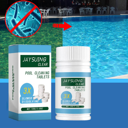 🔥Compra uno y llévate otro gratis (2 botellas) de pastillas efervescentes para una limpieza rápida de piscinas.