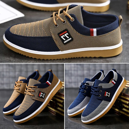 🔥El segundo par está a mitad de precio🔥💥2026 Zapatos casuales de lona transpirable para hombres
