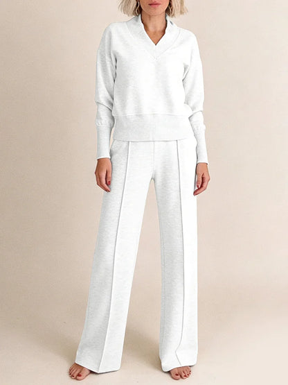 🥰📢📢【M-5XL】Dámský oblek 2026 | Dvoudílný set s dlouhým rukávem✨