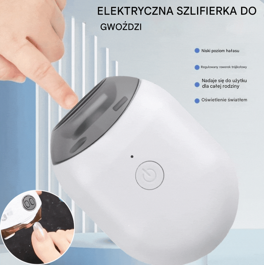 💅 Kup 1 sztukę i otrzymaj 1 za darmo! ✨ Automatyczny pilnik do paznokci (1 sztuka) do bezpiecznej i delikatnej pielęgnacji paznokci 👶-4184431