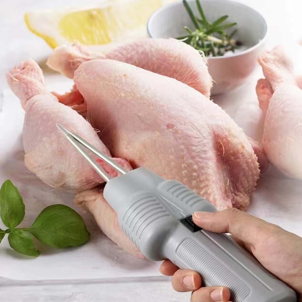 🦆Elektrický odstraňovač chlupů z drůbeže rychle