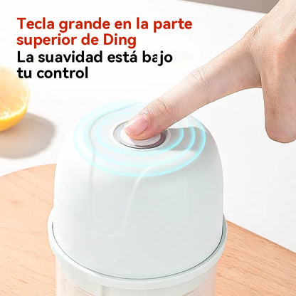 💥ÚLTIMO DÍA DE OFERTAS⏰¡MÁS DE 50 000 UNIDADES VENDIDAS!🎅Picadora eléctrica de ajo, mini picadora portátil de verduras