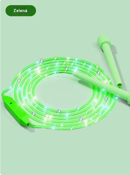 🌟✨ LED-es világítású ugrókötél – 3 állítható üzemmóddal és ütésálló kialakítással a hosszan tartó szórakozásért! 💡🏃‍♀️ Tökéletes szabadtéri tevékenységekhez, fenntartható újratölthető akkumulátorral. 🌿 - 4207842