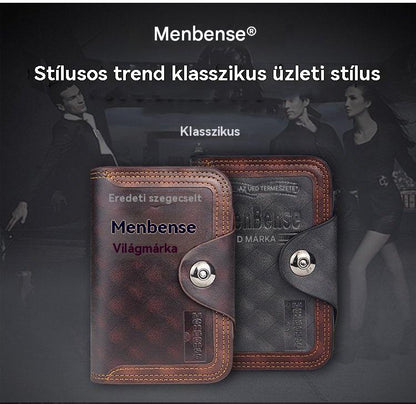 ✨🥇【Időkorlátozott kedvezmény】 Elegáns nagy kapacitású férfi pénztárca - 4199789