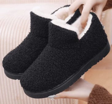 【35-41】Nové stylové teplé ploché sněhule na podzim a zimu