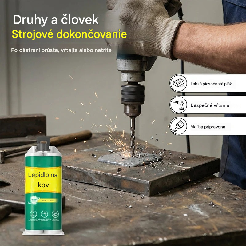 【Sada 3 kusů】🔥Časově omezená sleva 50 %! 🛠️Vysoce silný gel na opravu kovů AB
