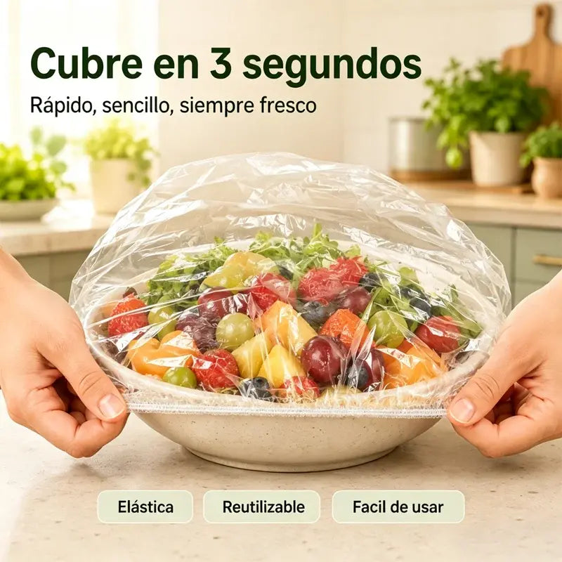 🔥(300 unidades)Solo 27 euros🍽️Funda de plástico antibacteriana extragrande y gruesa apta para uso alimentario