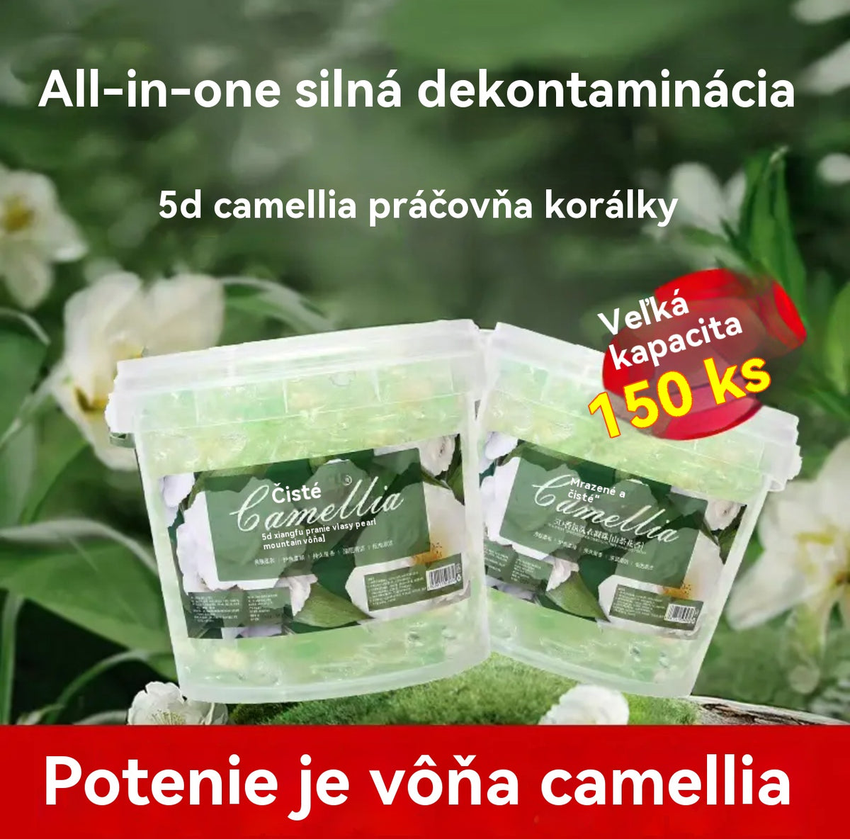 【✨70 kapsl✨】xtra velké vědro 5v1 Vonné perličky na prádlo Dlouhotrvající vůně a účinná dekontaminace