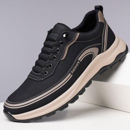 🔥Nueva promoción 50% de descuento🔥【Tallas 39-45】Zapatillas deportivas de cuero impermeables y resistentes a la suciedad, con suela blanda para máxima comodidad