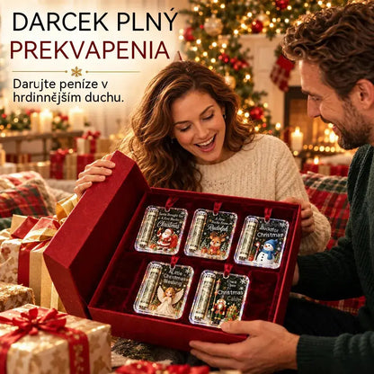 Sada 5 kusů za 560 Kč🎄 Vánoční ozdoba na peníze ✨ Ozdoba na vánoční stromeček, která ukrývá bankovky – kreativní a překvapivý sváteční dárek.
