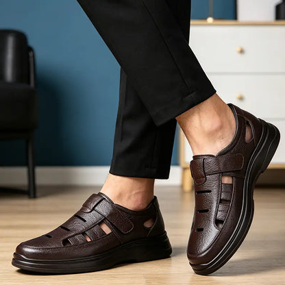 Letní pánské boty z pravé kůže – maximální prodyšnost a chůze bez únavy! 👞🌬️
