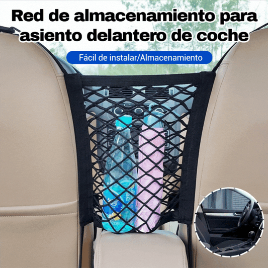 🚗Red de almacenamiento central para asiento de automóvil, red para automóvil
