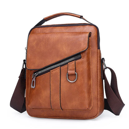 👜 Módní ležérní kožená taška z hovězí kůže pro muže