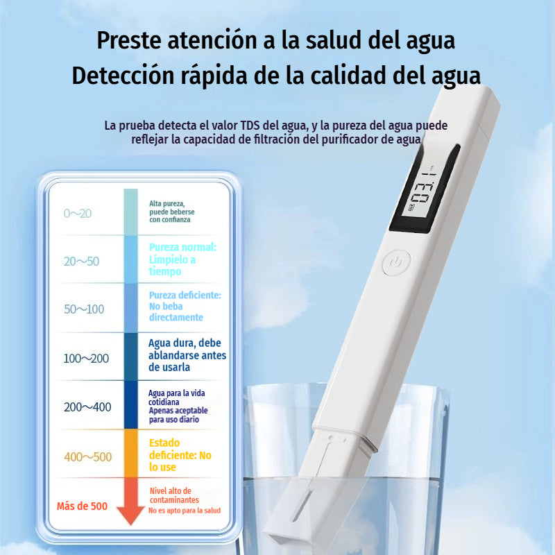 🔥Compra 1 y llévate 1 gratis🎁 Medidor de calidad del agua TDS 3 en 1: mide pH, cloro y dureza con pantalla LCD para piscinas y acuarios 🌊-4329053