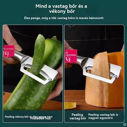 🔥【Vásárolj 1-et, a másodikat ingyen kapod】Vastagított rozsdamentes acél hámozó konyhai használatra. - 4205502