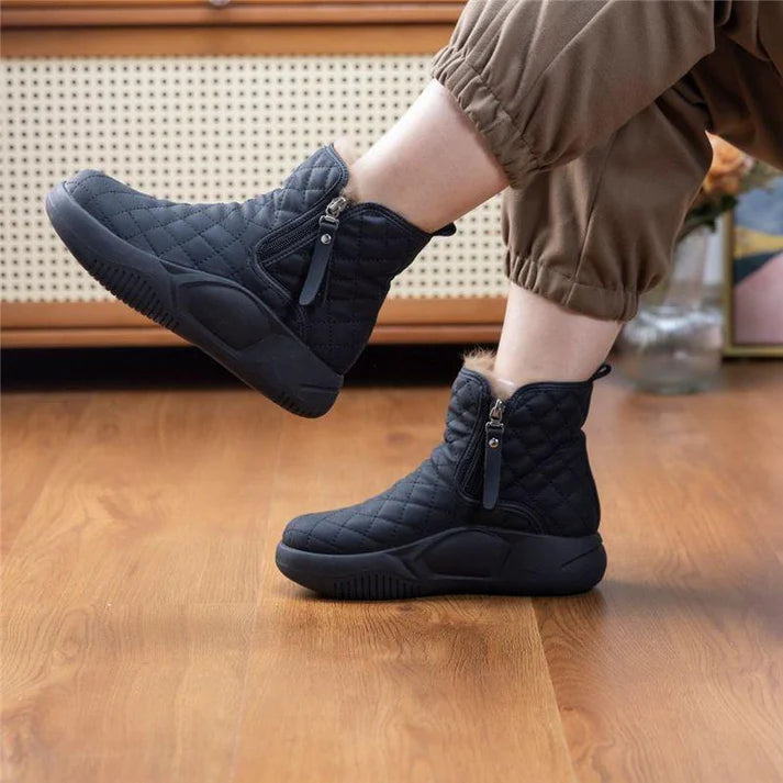🔥 【35-40】 👢 2025 Nowe damskie ciepłe buty śnieżne z grubą podeszwą