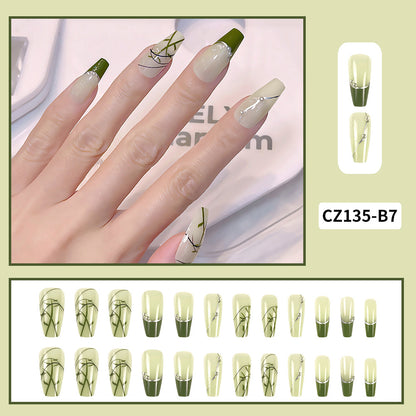 🔥✨💅【Různé styly】Nositelné samolepky na nehty