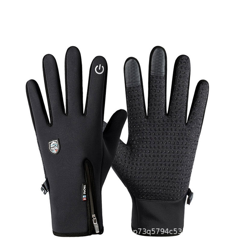 ❄️⛷️Otoño e invierno al aire libre ciclismo escalada guantes de esquí cálidos guantes de lana impermeables a prueba de viento🧤