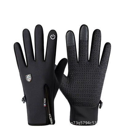 ❄️⛷️Otoño e invierno al aire libre ciclismo escalada guantes de esquí cálidos guantes de lana impermeables a prueba de viento🧤