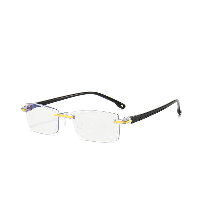 👓Gafas de lectura con luz azul de diamante de alta definición para hombres y mujeres