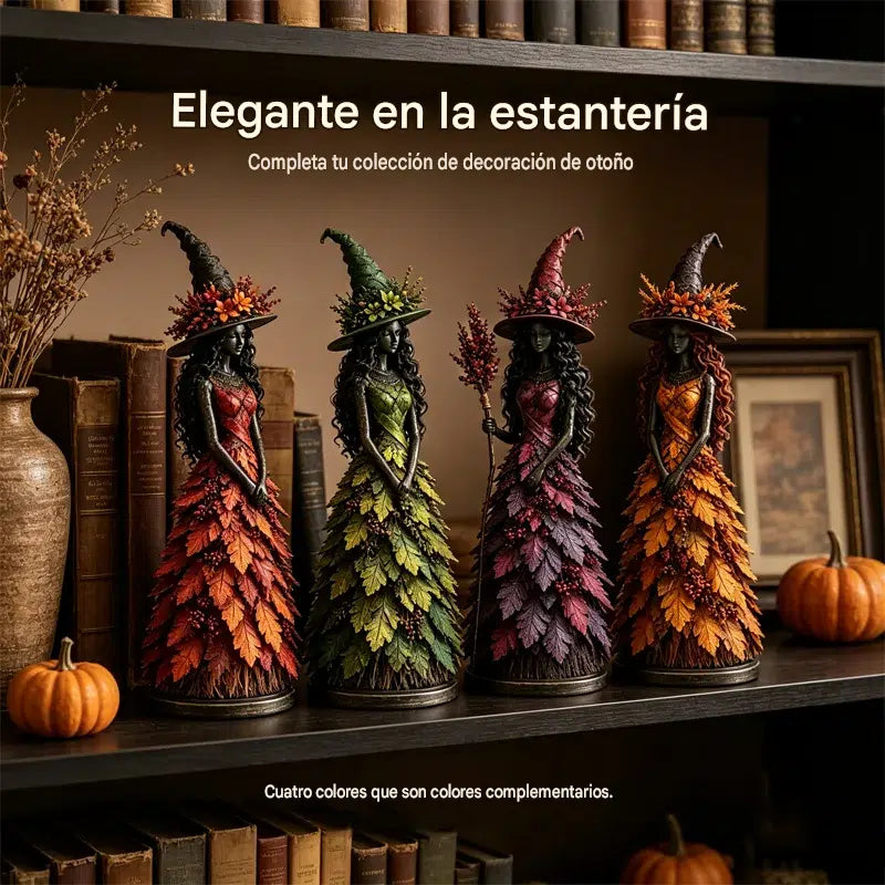 🧙‍♀️ Figura de bruja encantada de otoño-4333536