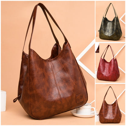 💖👜💖Nová velkokapacitní kabelka přes rameno z měkké kůže - všestranná módní dámská kabelka-4083253