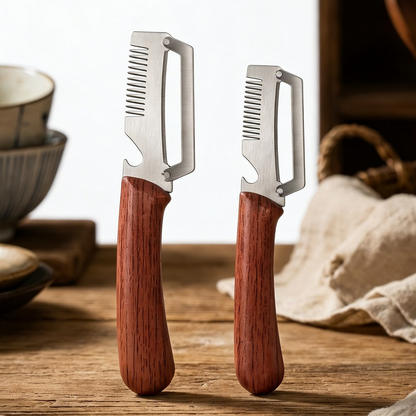 ✅Compra 1, llévate 1 gratis (2 artículos) 🧅🔪 Pelador de cocina multifuncional 3 en 1: ¡Pela, corta y abre botellas! 🔥_4286267