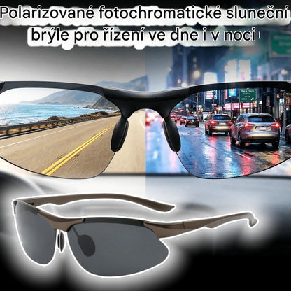 【Kupte 1, dostanete 1 zdarma】🕶️ Polarizované fotochromatické brýle pro řízení ve dne i v noci 🚗