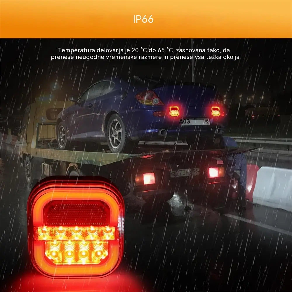 🚦【Univerzalne 12V/24V】🚦 LED luči za prikolico