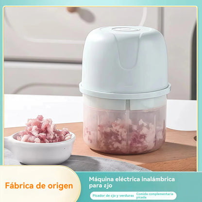 💥ÚLTIMO DÍA DE OFERTAS⏰¡MÁS DE 50 000 UNIDADES VENDIDAS!🎅Picadora eléctrica de ajo, mini picadora portátil de verduras