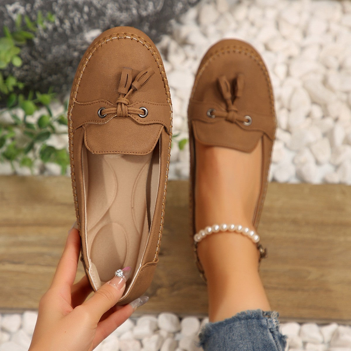 ✨ 50% zniżki✨【36-43】 Damskie buty ortopedyczne z prawdziwej skóry, lekkie, antypoślizgowe, oddychające i wygodne.