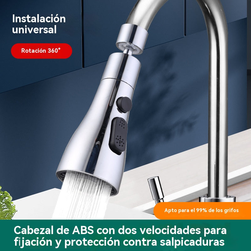 Extensor Giratorio para Grifo de Cocina 360° 🚰✨