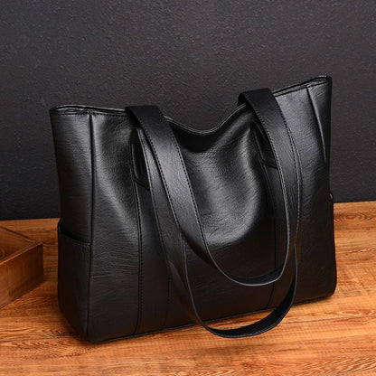 Descuento limitado 50 % 👜 Nuevo bolso bandolera de cuero suave para mujer ✨ Estilo casual, gran capacidad ✨