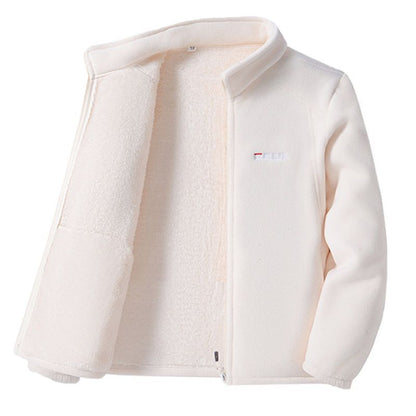 🔥【XL-5XL】🐏Dámská outdoorová bunda z tlustého fleecu na podzim a zimu, větruodolná a teplá, se stojáčkem