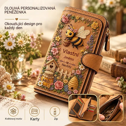 💰💰Personalizovaná peněženka s motivem zahrady