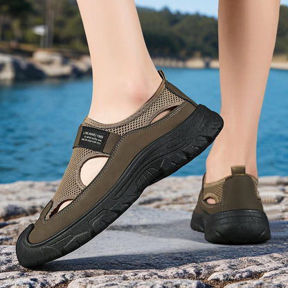 Rebajas de verano 🏆【Tallas 39-45】Nuevas sandalias de hombre 2026 para el verano, ligeras, deportivas y de ocio, antideslizantes, perfectas para la playa.