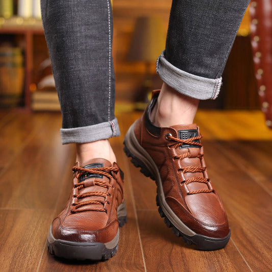 🔥👞nove modne moške usnjene čevlje za zgodnjo jesen 2025, izjemno udobna izkušnja