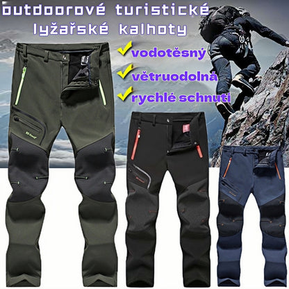 👨[S-5XL] nový podzimní a zimní pánský outdoorový nepromokavý a teplý sametový overal z roku-4113336