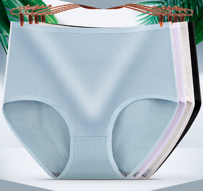 🔥【1 zestaw 8 sztuk】🔥Bawełniana bielizna damska z wysokim stanem